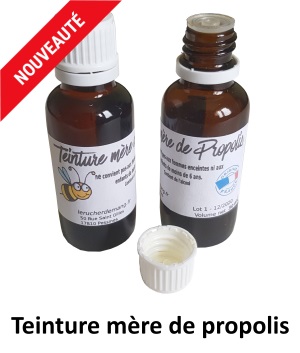 Photo de teinture mère de propolis